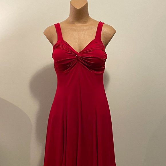 Jessica - red - mini dress - size 4P - Picture 2 of 7